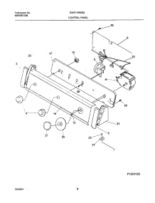 09 - Control Panel parts for Gibson Washer GWS1149AS0 from AppliancePartsPros.com