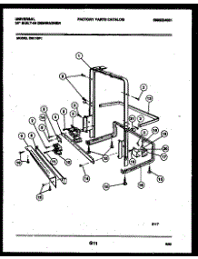 07 - Power Dry And Motor Parts parts for Frigidaire Dishwasher DB110PW1 from AppliancePartsPros.com