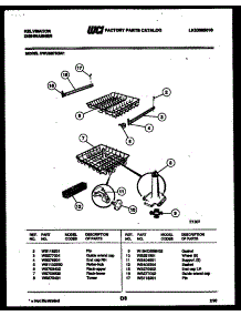 08 - Rack And Inner Tub Parts parts for Frigidaire Dishwasher DWU6075GR1 from AppliancePartsPros.com