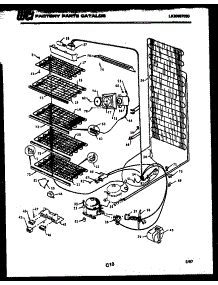 04 - System And Electrical Parts parts for Frigidaire Freezer UFP193EM0W from AppliancePartsPros.com