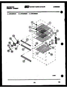 04 - Shelves And Supports parts for Frigidaire Freezer UFS160FM3W from AppliancePartsPros.com