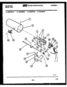 06 - Element And Housing Parts parts for Frigidaire Dryer DGA500F2W from AppliancePartsPros.com