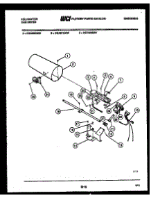 06 - Element And Housing Parts parts for Frigidaire Dryer DGA501G2W from AppliancePartsPros.com