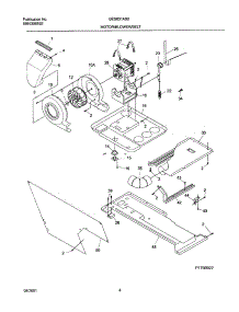 05 - Dry Mtr,Belt parts for Gibson Washer Dryer Combo GES831AS0 from AppliancePartsPros.com