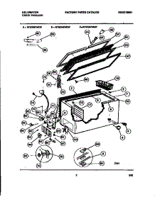02 - Chest Freezer parts for Frigidaire Freezer HFS204FM4W from AppliancePartsPros.com