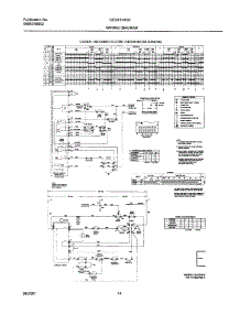 14 - 131992700 Wiring Diagram parts for Gibson Washer Dryer Combo GES831AS0 from AppliancePartsPros.com