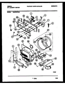 03 - Control, Drum And Blower Parts parts for Frigidaire Washer Dryer Combo WL24F4WYMC from AppliancePartsPros.com