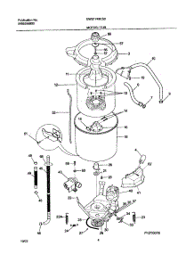 05 - Motor / Tub parts for Gibson Washer GWS1749CS0 from AppliancePartsPros.com