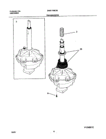 07 - Transmission parts for Gibson Washer GWS1749CS0 from AppliancePartsPros.com
