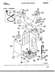 02 - Cabinet, Top Panel, Base parts for Frigidaire Washer GWX645RBS1 from AppliancePartsPros.com