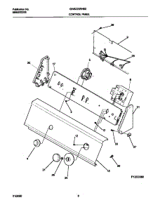05 - P12c0080 Control Panel parts for Frigidaire Washer GWS223RHS0 from AppliancePartsPros.com