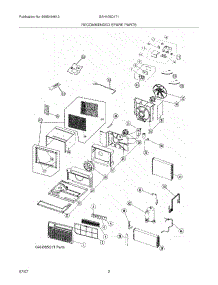 03 - Recommended Spare Parts parts for Gibson Air Conditioner GAH105Q1T1 from AppliancePartsPros.com