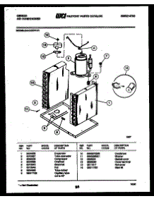 04 - System Parts parts for Frigidaire Air Conditioner GAK107P1V1 from AppliancePartsPros.com