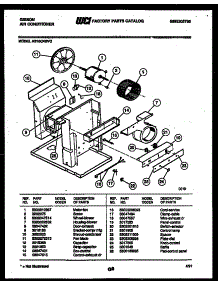 03 - Electrical And Air Handling Parts parts for Frigidaire Air Conditioner AS10C4SVC from AppliancePartsPros.com