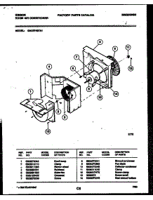 04 - Air Handling Parts parts for Frigidaire Air Conditioner GAC074S7A1 from AppliancePartsPros.com