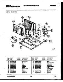 05 - System Parts parts for Frigidaire Air Conditioner GAC074S7A1 from AppliancePartsPros.com
