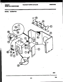 03 - Electrical Parts parts for Frigidaire Air Conditioner GAC088P7A3 from AppliancePartsPros.com