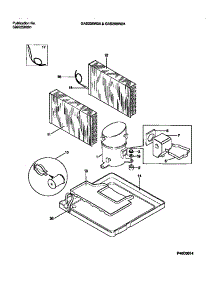 05 - Compressor parts for Frigidaire Air Conditioner GAS228W2A1 from AppliancePartsPros.com