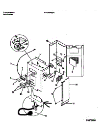 03 - Controls parts for Frigidaire Air Conditioner GAS188W2A2 from AppliancePartsPros.com
