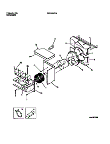 04 - Air Handling parts for Frigidaire Air Conditioner GAS188W2A2 from AppliancePartsPros.com