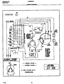 07 - Wiring Diagram parts for Frigidaire Air Conditioner GAS258Y2A1 from AppliancePartsPros.com