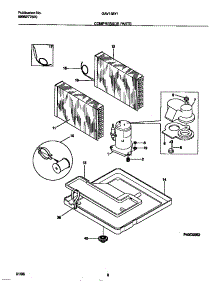 05 - Compressor Parts parts for Frigidaire Air Conditioner GAV158Y1A1 from AppliancePartsPros.com