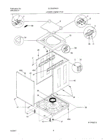 09 - Wshr Cab,Top parts for Gibson Washer Dryer Combo GLSE62RHS1 from AppliancePartsPros.com