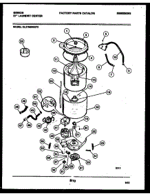 06 - Tub Detail parts for Frigidaire Washer Dryer Combo GL27M6WXFD from AppliancePartsPros.com