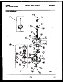 07 - Transmission Parts parts for Frigidaire Washer Dryer Combo GL27M6WXFD from AppliancePartsPros.com
