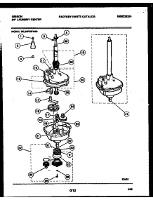 07 - Transmission Parts parts for Frigidaire Washer Dryer Combo WL24F4WYMA from AppliancePartsPros.com