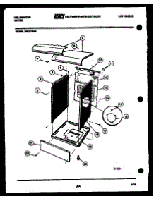 03 - Cabinet Parts parts for Frigidaire Dryer DEC310A3W from AppliancePartsPros.com