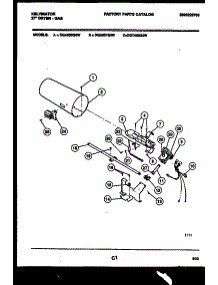 06 - Burner, Igniter And Valve parts for Frigidaire Dryer DGA501G4D from AppliancePartsPros.com