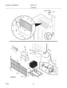 07 - System parts for Kelvinator Refrigerator KRS221LHY1 from AppliancePartsPros.com