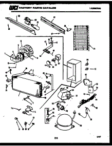 04 - System Parts parts for Frigidaire Freezer UFS157DN1W from AppliancePartsPros.com