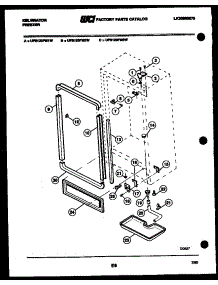 03 - Cabinet Parts parts for Frigidaire Freezer UFS133FM3W from AppliancePartsPros.com