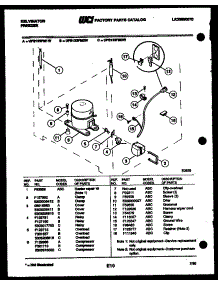05 - System And Electrical Parts parts for Frigidaire Freezer UFS133FM3W from AppliancePartsPros.com
