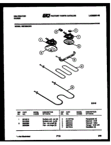 05 - Broiler Parts parts for Frigidaire Range REC306GD0 from AppliancePartsPros.com