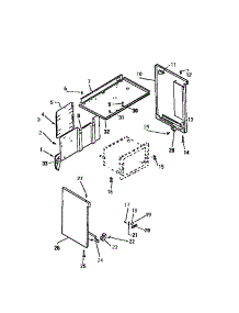 06 - Panels parts for Frigidaire Range REC305CV0 from AppliancePartsPros.com