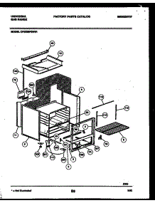 04 - Body Parts parts for Frigidaire Range CP200SP2W1 from AppliancePartsPros.com