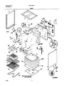 05 - Body parts for Kelvinator Range KEF355ASC from AppliancePartsPros.com