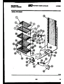 03 - System And Electrical Parts parts for Frigidaire Freezer UFP212SM3W from AppliancePartsPros.com