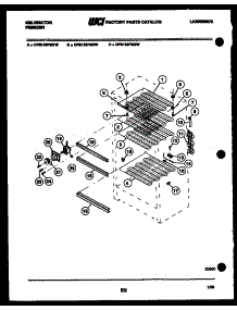 04 - Shelves And Supports parts for Frigidaire Freezer UFS133FM2W from AppliancePartsPros.com