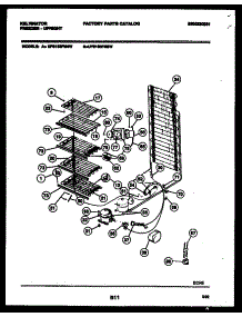 04 - System And Electrical Parts parts for Frigidaire Freezer UFS133FM4W from AppliancePartsPros.com
