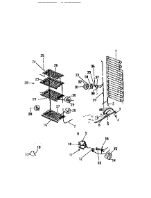 04 - Systems parts for Frigidaire Freezer UFS133SM1 from AppliancePartsPros.com