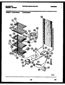04 - System And Electrical Parts parts for Frigidaire Freezer UFS160FM4W from AppliancePartsPros.com