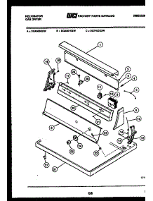 04 - Console And Control Parts parts for Frigidaire Dryer DGA500G2D from AppliancePartsPros.com