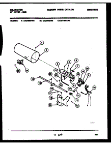 06 - Burner, Igniter And Valve parts for Frigidaire Dryer DGA501KW2 from AppliancePartsPros.com