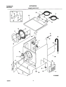 05 - Cab, Door, Top parts for Gibson Washer GWTR645RHS0 from AppliancePartsPros.com