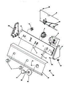05 - Control Panel parts for Frigidaire Washer GWX435RBD2 from AppliancePartsPros.com