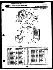 03 - System - Fan Motor parts for Frigidaire Dehumidifier DHC230B2 from AppliancePartsPros.com